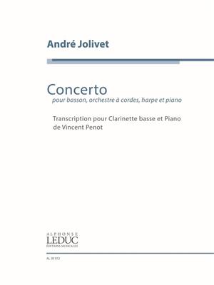 André Jolivet: Concerto for Bassoon: Bassklarinette