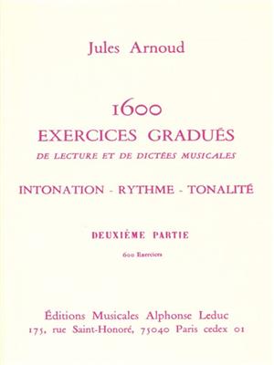 Jules Arnoud: 1600 Exercices gradués Vol.2: Sonstoge Variationen