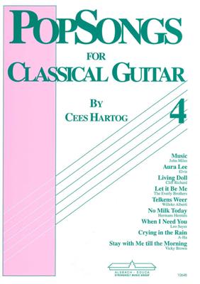 Popsongs For Classical Guitar 4: Gitarre Solo