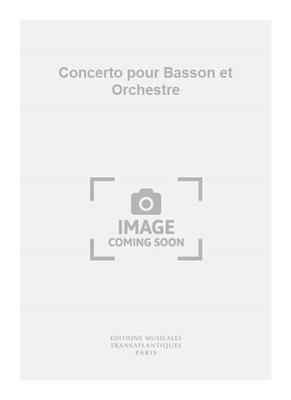 Vaubourgoin: Concerto pour Basson et Orchestre: Fagott mit Begleitung