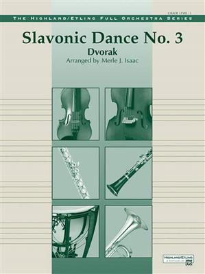 Antonín Dvořák: Slavonic Dance No.3: (Arr. Merle Isaac): Orchester