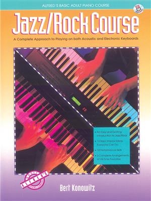 Bert Konowitz: Alfred's Basic Adult Jazz/Rock Course: Klavier Solo