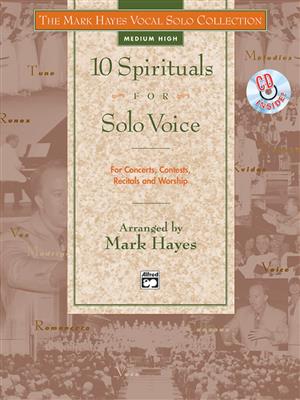 10 Spirituals for Solo Voice: (Arr. Mark Hayes): Gesang Solo