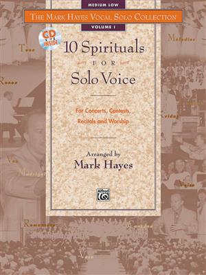 10 Spirituals for Solo Voice: (Arr. Mark Hayes): Gesang Solo