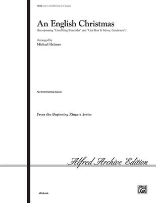 An English Christmas: (Arr. Michael Helman): Handglocken oder Hand Chimes