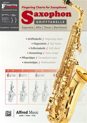 Grifftabelle Saxophon: Saxophon