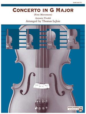 Antonio Vivaldi: Concerto In G: (Arr. Thomas LaJoie): Streichorchester