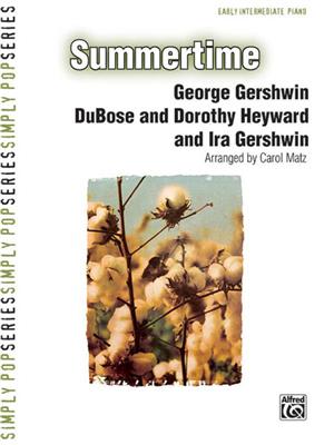 George Gershwin: Summertime: (Arr. Carol Matz): Klavier Solo