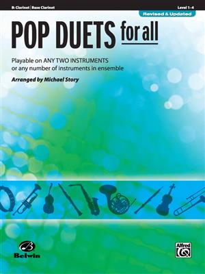 Pop Duets for All: (Arr. Michael Story): Klarinette Solo