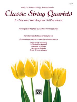 Classic String Quartets: (Arr. Andrew H. Dabczynski): Viola Solo