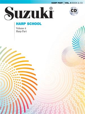 Suzuki Harp School Book & CD Volume 4