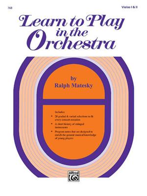 Learn to Play in the Orchestra, Book 1