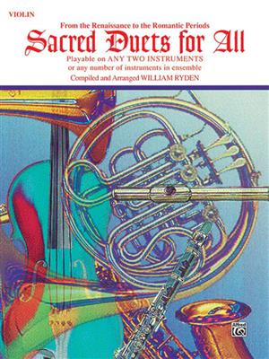 Sacred Duets for All - Violin: (Arr. William Ryden): Violine Solo