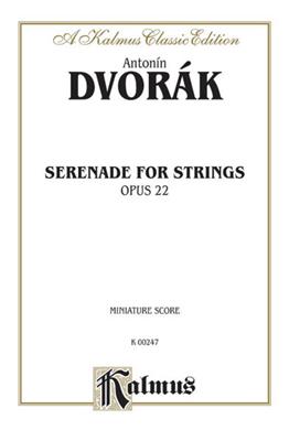 Antonín Dvořák: Serenade for Strings, Op. 22: Streichorchester