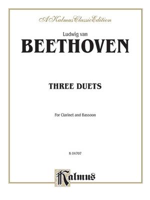 Ludwig van Beethoven: Three Duets: Gemischtes Holzbläser Duett
