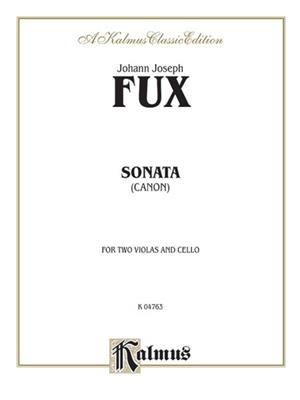 Johann Joseph Fux: Sonata (Canon) for Two Violas and Basso Continuo: Streichensemble