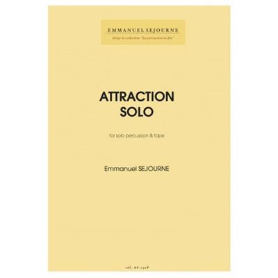 Emmanuel Sejourne: Attraction Solo: Sonstige Percussion