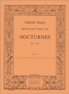 Gabriel Fauré: Nocturnes For Piano Nos.1-8: Klavier Solo