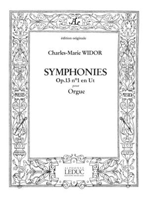 Charles-Marie Widor: Symphonie N01 Op13: Orgel