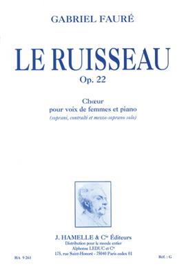 Gabriel Fauré: Le Ruisseau Op.22: Frauenchor mit Begleitung