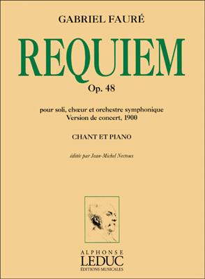 Gabriel Fauré: Requiem op. 48 - Version 1900: Gesang mit Klavier