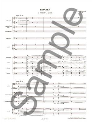 Gabriel Fauré: Requiem Op. 48 - Version 1893: Gemischter Chor mit Ensemble