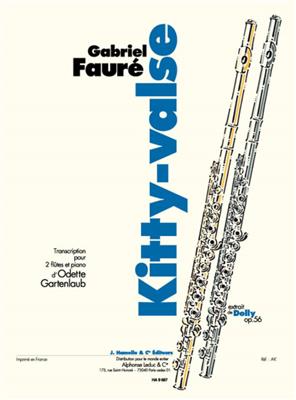 Gabriel Fauré: Kitty-Valse: Flöte Duett