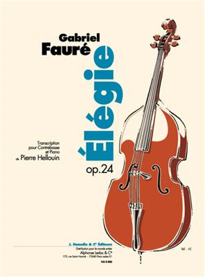 Gabriel Fauré: Elegie Op. 24: Kontrabass mit Begleitung