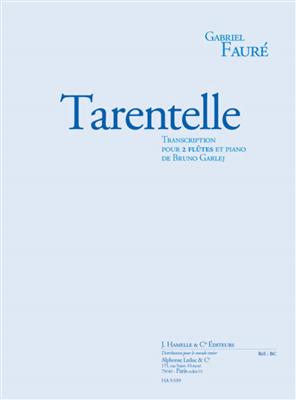 Gabriel Fauré: Tarentelle: Flöte Duett