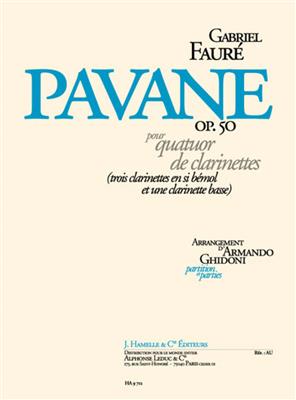 Gabriel Fauré: Pavane Op. 50: Klarinette Ensemble