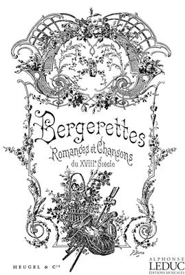 Jean-Baptiste Weckerlin: Bergerettes: Gesang mit Klavier