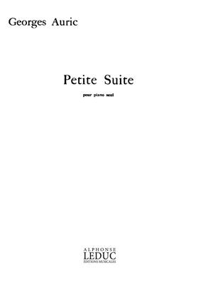 Georges Auric: Petite Suite: Klavier Solo