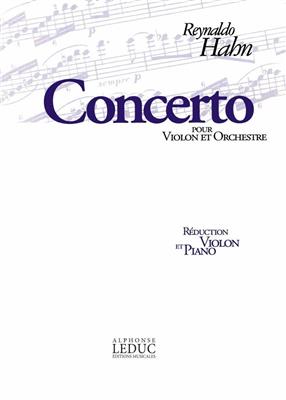 Reynaldo Hahn: Concerto -Violon Et Orchestre: Violine mit Begleitung