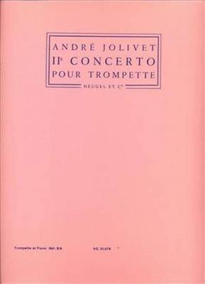 André Jolivet: Trumpet Concerto No.2: Trompete mit Begleitung