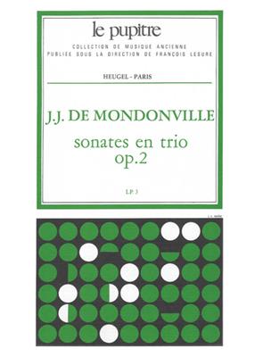 Jean-Joseph Mondonville: Sonates En Trio Op2: Violin Duett