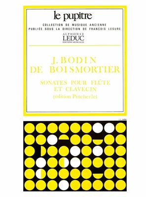 Joseph Bodin de Boismortier: 6 Sonates Opus 91: Flöte mit Begleitung