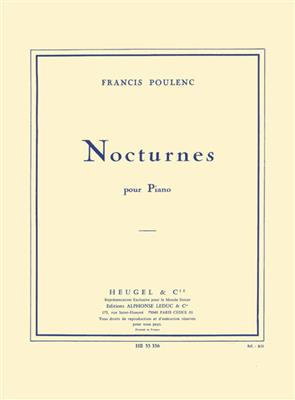 Francis Poulenc: 8 Nocturnes: Klavier Solo