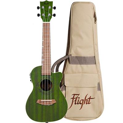 Flight: Gemstone DUC380 Elec Con Ukulele - Jade