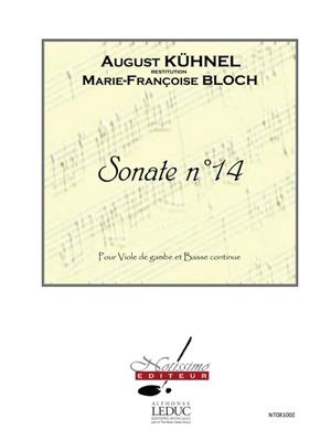 Kuhnel: Sonate N014: Viola Da Gamba