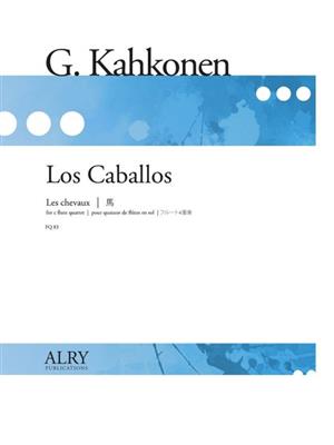 Gay Kahkonen: Los Caballos: Flöte Ensemble