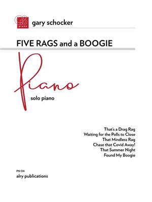 Gary Schocker: Five Rags and a Boogie: Klavier Solo