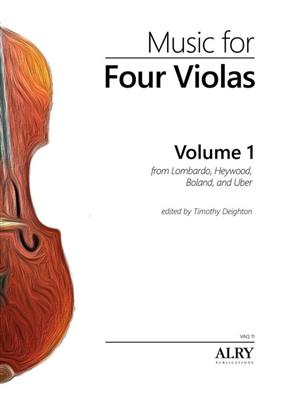 Music for Four Violas: Volume 1: (Arr. Timothy Deighton): Viola Ensemble