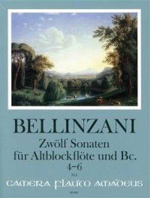 Paolo Benedetto Bellinzani: Zwölf Sonaten Op. 3 - Band II: Altblockflöte mit Begleitung