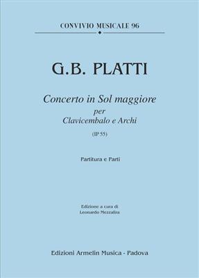 Giovanni Bnedetto Platti: Concerto in Sol Maggiore - IP 55: Streichensemble