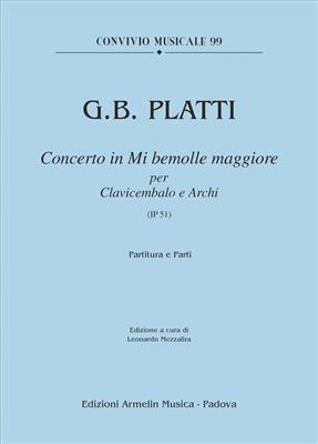 Giovanni Benedetto Platti: Concerto in Mi bemolle maggiore, IP 51: Kammerensemble