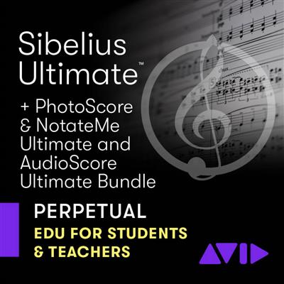 Sibelius -Ult. EDU Perp License NEW + PhotoScore