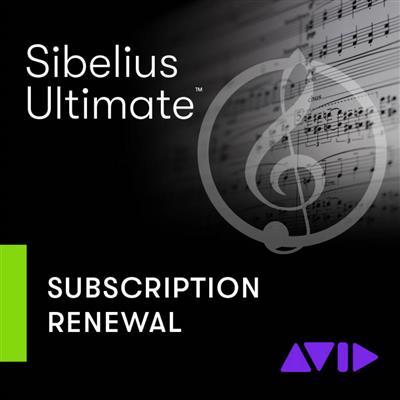 Sibelius- Ultimate 1-Year Subs Renewal
