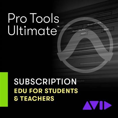 Pro Tools Ultimate New Annual Subscription - Edu