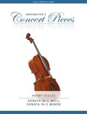 Henry Eccles: Sonata G minor: Cello mit Begleitung
