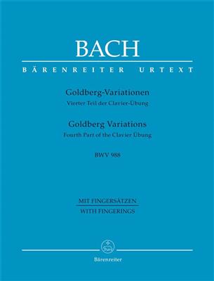 Johann Sebastian Bach: Goldberg Variations: Klavier Solo